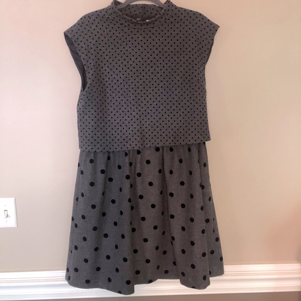 Beautiful Brooks Brothers fleece dress.